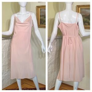 NWT Forever 21 Pink Satin Slip Dress size 2X